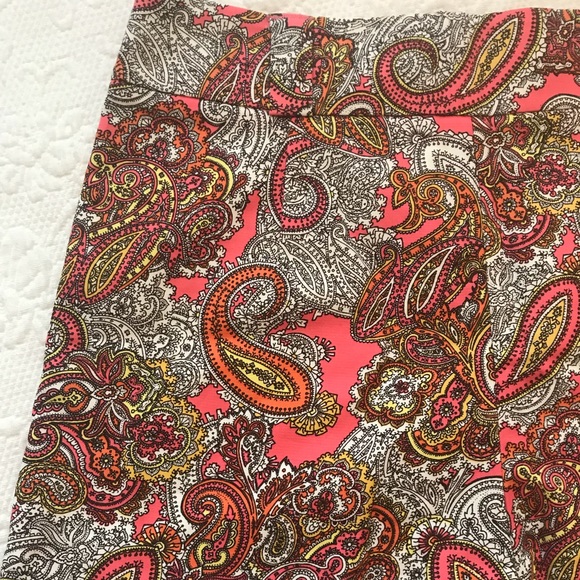 High waisted paisley shorts - Picture 3 of 5